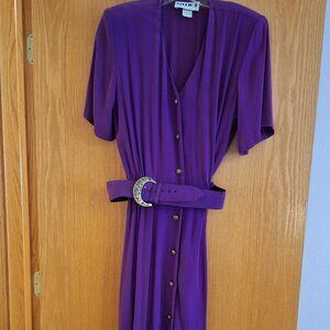 Woman's Dress - Vintage 1980's